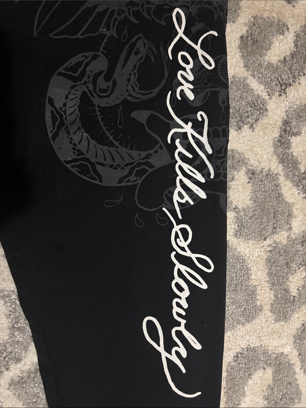 Y2k Ed Hardy Sweatpants - Picture 3 of 3